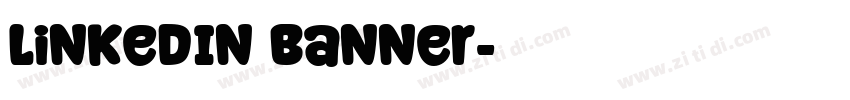 LinkedIn Banner字体转换